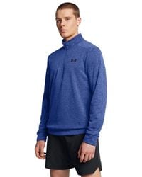 Under Armour - S Armour Twist Qz Fleece Top - Lyst