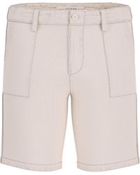 Guess - Greca Herringbone Utility Short - Lyst