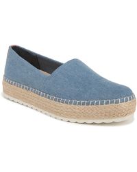 Dr. Scholls - S Sunray Espadrilles Loafer Blue Denim 6 M - Lyst