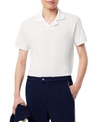 Lacoste - Classic Fit Buttonless Polo - Lyst