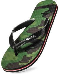 RVCA - All The Way Sandal Flip-flop - Lyst