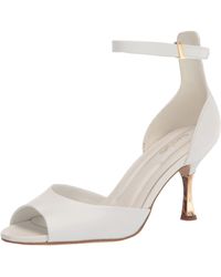 Franco Sarto - S Rosie Dress Sandal White Leather 5 M - Lyst