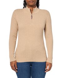 Tommy Hilfiger - S 1/4 Zip Mock Neck Pullover - Lyst