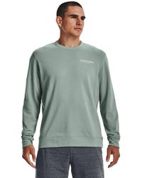 Under Armour - Standard Rival Terry Logo Crew Neck, - Lyst