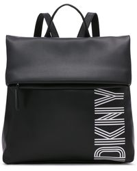 DKNY - Classic Tilly Md Foldover Backpack - Lyst