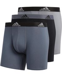 adidas - Stretch Cotton 3-pack Boxer Brief - Lyst