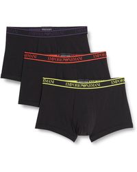 Emporio Armani - Core Logoband 3 Pack Trunk - Lyst