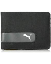 puma three fold wallet