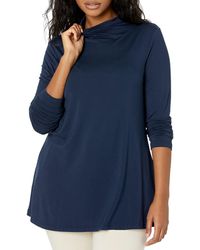 Amazon Essentials - Tunica Morbida con Collo a Lupetto a iche Lunghe in Jersey - Lyst