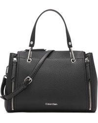 Calvin Klein - Reyna Novelty Satchel - Lyst
