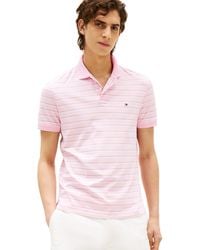 Tommy Hilfiger - Short Sleeve Casual Polo Shirts In Regular Fit With Interlocked Cotton - Lyst