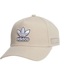 adidas Originals - A-frame 5 Panel High Crown Structured Snapback Hat - Lyst