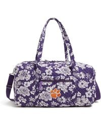 Vera Bradley - Cotton Collegiate Large Travel Duffle Bag - Lyst