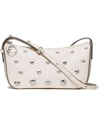 Kate Spade - Halo Studded Fine Grain Leather Crossbody - Lyst