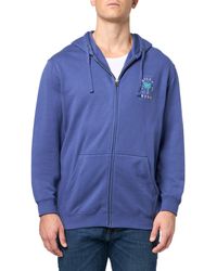 Billabong - Short Sands Hoodie Zip Fleece Sweatshirt Hooded - Lyst