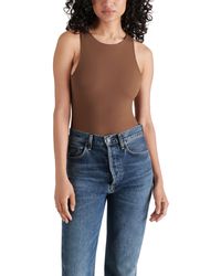 Steve Madden - Apparel Nico Bodysuit Chestnut - Lyst
