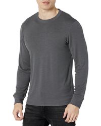Theory - Essential Tee Long Sleeve In Anemone Milano - Lyst