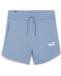 PUMA - Essentials 5 Inch High Waisted Shorts - Lyst