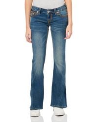 True Religion - Joey Lowrise Flare Super T Jean - Lyst