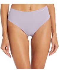 Calvin Klein - Invisibles High-waist Thong Panty - Lyst