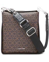 Calvin Klein - Borsa a Tracolla Piccola Fay North/South Donna - Lyst