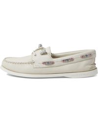Sperry Top-Sider - Authentic Original 2-eye Beaded Off-white 9 M - Lyst