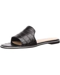 bcbg black sandals