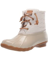 Sperry Top-Sider - S Saltwater Chevron Quilt Nylon Boots - Lyst