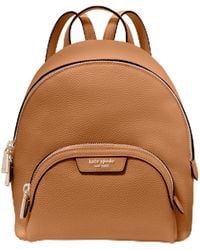 Kate Spade - Hudson Pebbled Leather Small Backpack - Lyst