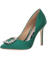 Badgley Mischka - Cher Pump Emerald - Lyst