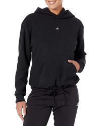 adidas - Plus Size Select Cropped Hoodie - Lyst