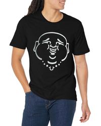 True Religion - Ombre Buddha Face Tee - Lyst