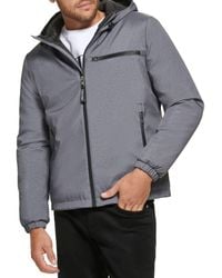 Calvin Klein - Classic Hooded Stretch Jacket - Lyst