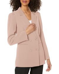 BCBGMAXAZRIA - Relaxed Double Breasted Blazer - Lyst