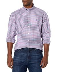 Brooks Brothers - Non-iron Stretch Oxford Long Sleeve Gingham Check Sport Shirt - Lyst