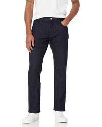 Emporio Armani - A|x Armani Exchange Mens 5 Pocket Pocket Slim Denim Dark Rinse Jeans - Lyst