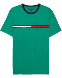 Tommy Hilfiger - Adaptive Logo Stripe T-shirt - Lyst