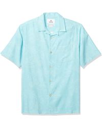 Brand 28 Palms Mens Relaxed-Fit 100% Textured Silk Tropical Leaves Jacquard Shirt Brand 28 Palms Mens Relaxed-Fit 100% Textured Silk Tropical Leaves Jacquard Shirt
