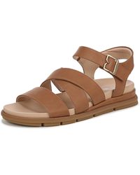 Dr. Scholls - S Timeless Life Flat Sandal Honey Smooth 8.5 M - Lyst