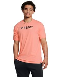 Under Armour - Project Rock Respect Short Sleeve T Shirt, - Lyst