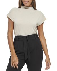 Calvin Klein - Pull On Wear To Work Suits Knit Top - Lyst