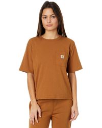 Carhartt - Loose Fit Lightweight Short Sleeve Crew Neck T-shirt - Lyst