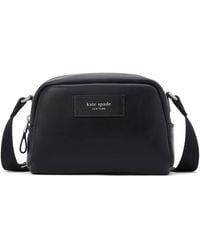Kate Spade - Puffed Smooth Leather Small Crossbody Tote Handbags - Lyst