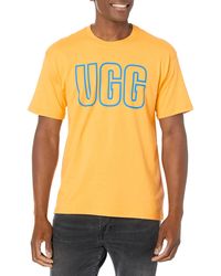 UGG - Rhett Ss Logo Tee Fl Shirt - Lyst