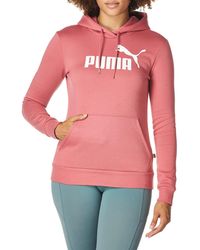PUMA - Essentials Fleece Hoodie Hooded Sweatshirt - Lyst