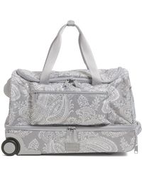 Vera Bradley - Recycled Ripstop Foldable Rolling Duffle Bag - Lyst