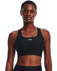 Under Armour - Crossback Longline Sports Bra - Lyst