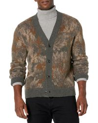 Vince - S Abstract Floral Cardigan - Lyst