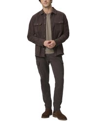 PAIGE - Ronin Stretch Sateen Cargo Pant - Lyst