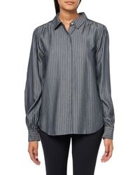 Tommy Hilfiger - Stripe Button Up Long Sleeve Shirt - Lyst